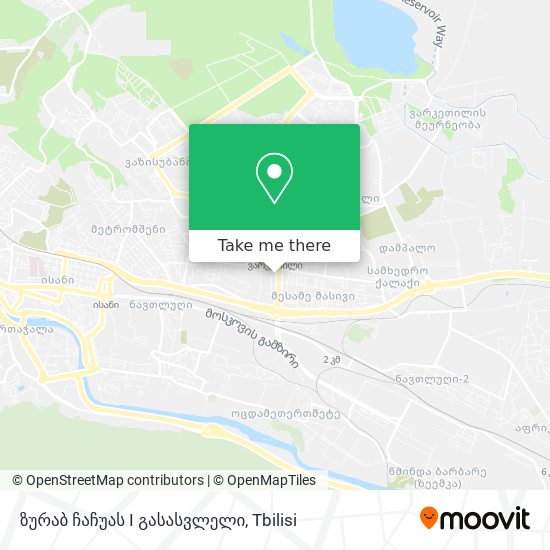 ზურაბ ჩაჩუას I გასასვლელი map