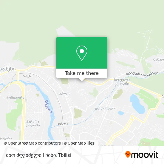 შიო მღვიმელი I ჩიხი map