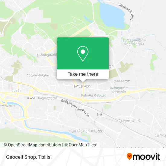 Карта Geocell Shop