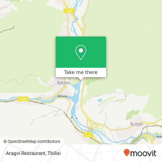 Aragvi Restaurant map