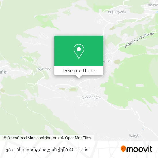ვახტანგ გორგასალის ქუჩა 40 map