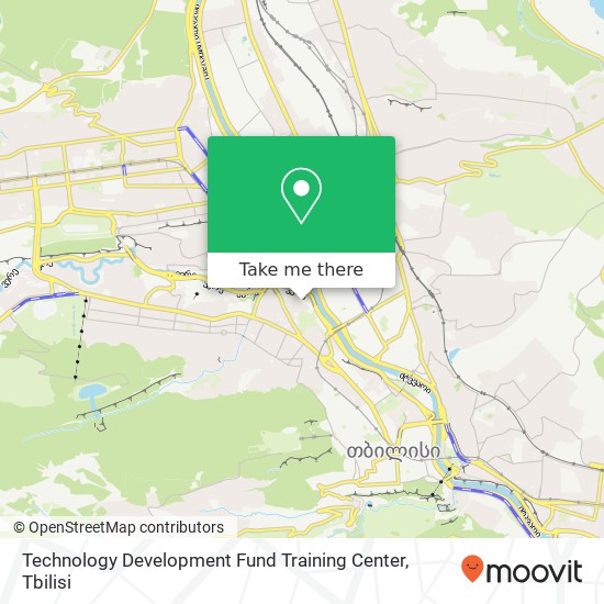 Technology Development Fund Training Center map