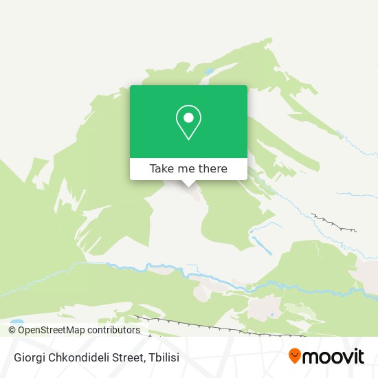 Карта Giorgi Chkondideli Street