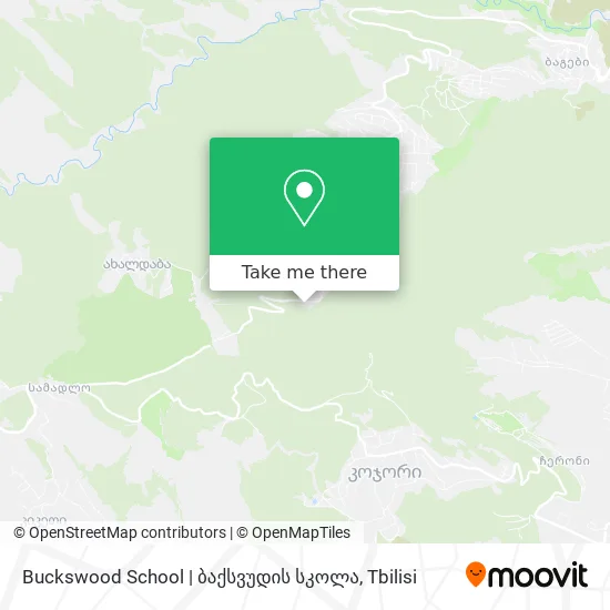 Buckswood School  | ბაქსვუდის სკოლა map