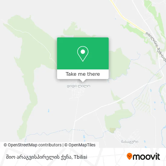 შიო არაგვისპირელის ქუჩა map
