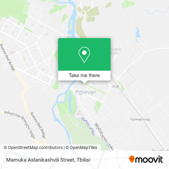 Mamuka Aslanikashvili Street map