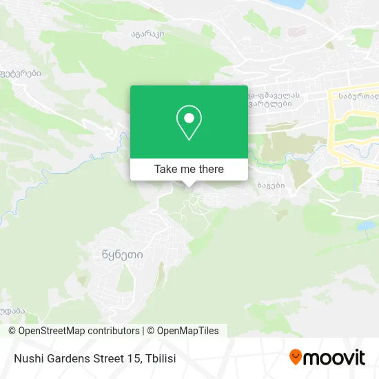 Nushi Gardens Street 15 map