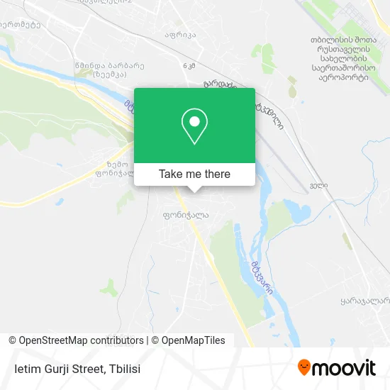Карта Ietim Gurji Street