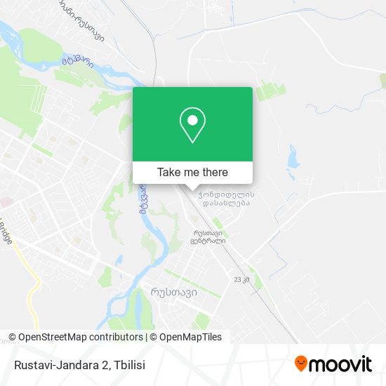 Карта Rustavi-Jandara 2