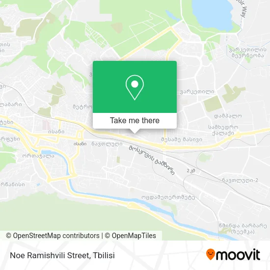 Карта Noe Ramishvili Street