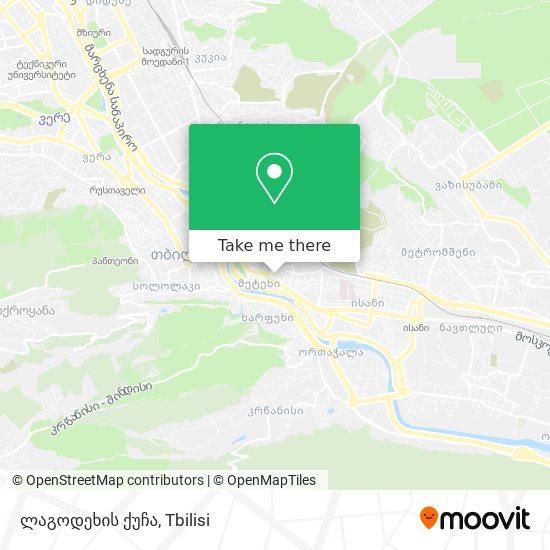 ლაგოდეხის ქუჩა map