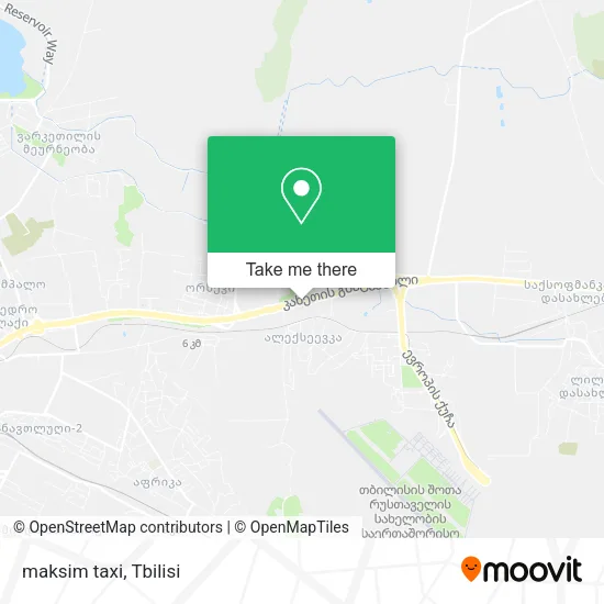 Карта maksim taxi