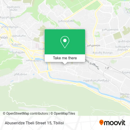Карта Abuseridze Tbeli Street 15