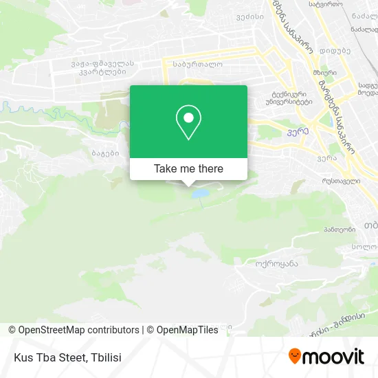 Карта Kus Tba Steet