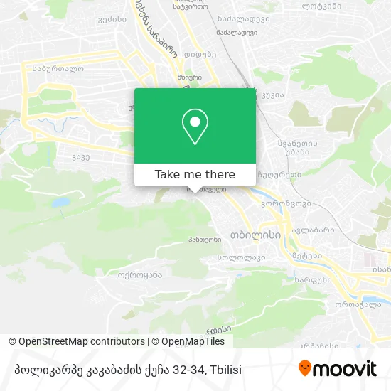 პოლიკარპე კაკაბაძის ქუჩა 32-34 map