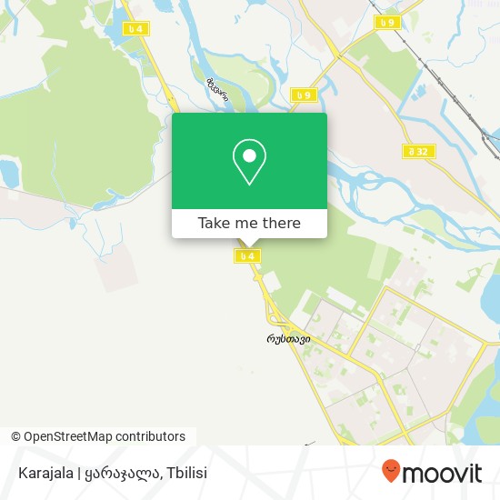 Karajala | ყარაჯალა map