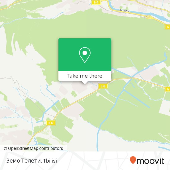 Земо Телети map