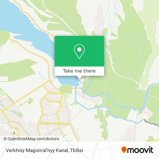 Карта Verkhniy Magistral’nyy Kanal