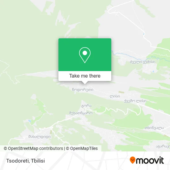 Карта Tsodoreti
