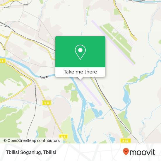 Карта Tbilisi Soganlug