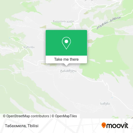 Карта Табахмела