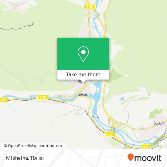 Mtshetha map