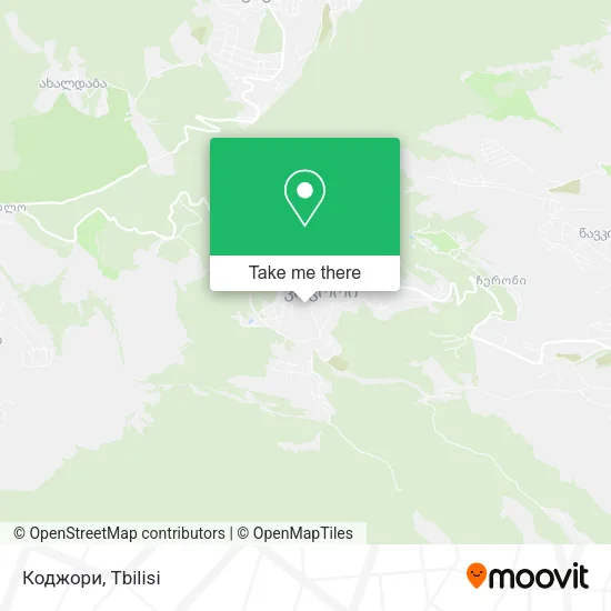 Карта Коджори