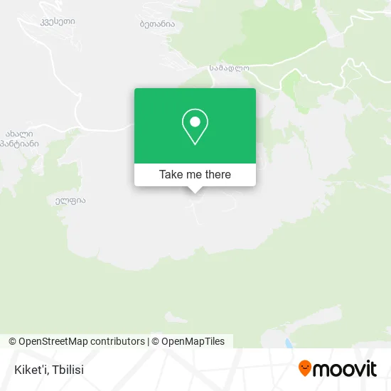 Карта Kiket'i