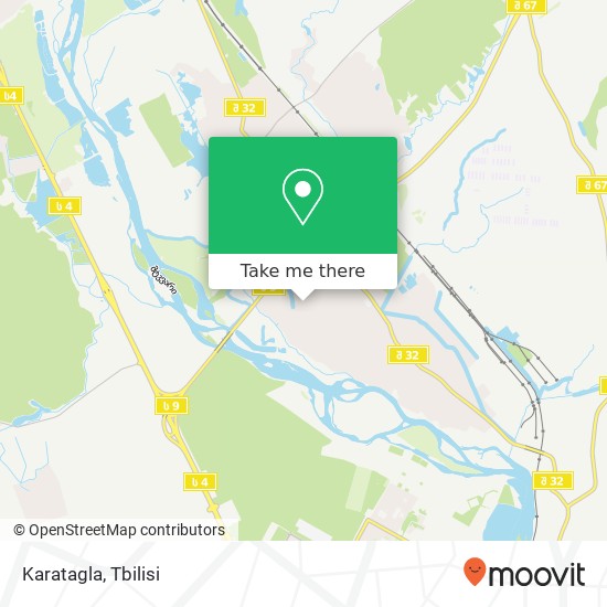 Karatagla map