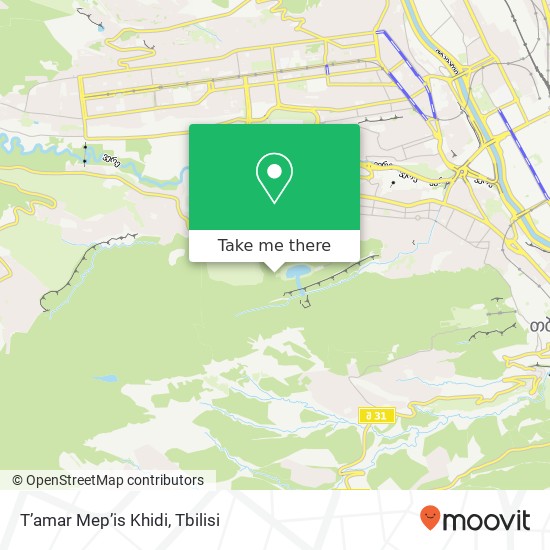 T’amar Mep’is Khidi map