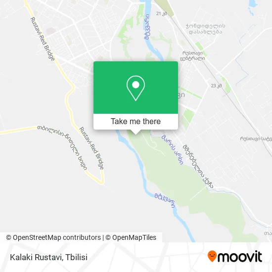 Карта Kalaki Rustavi