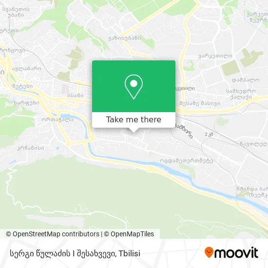 სერგი წულაძის I შესახვევი map