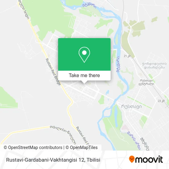 Карта Rustavi-Gardabani-Vakhtangisi 12