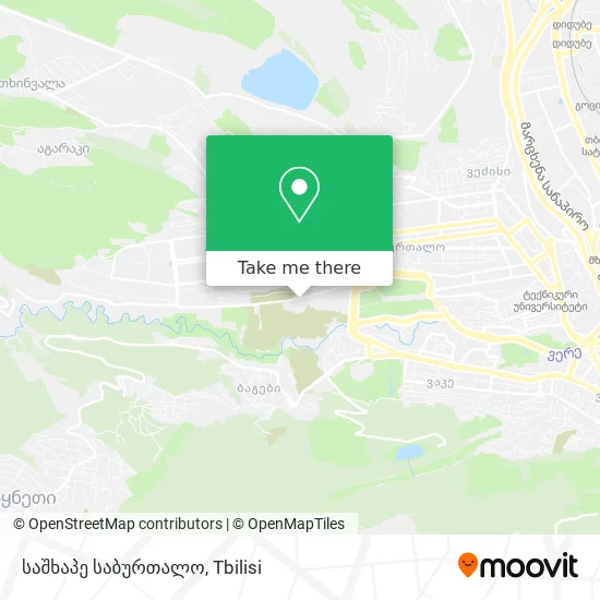 საშხაპე საბურთალო map