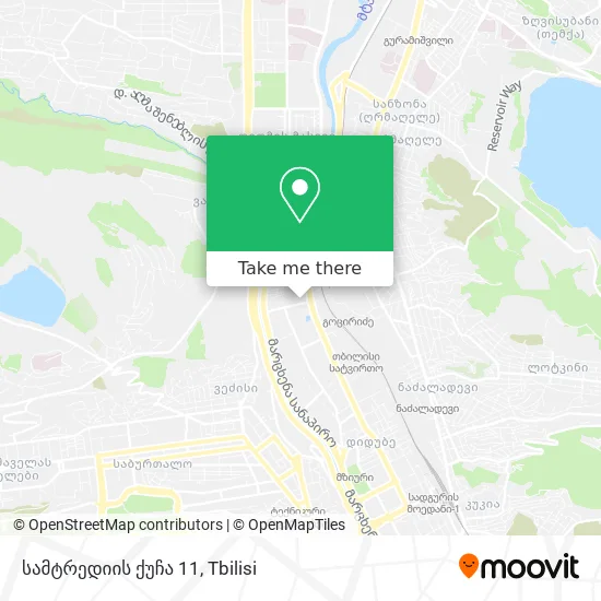 სამტრედიის ქუჩა 11 map