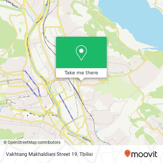 Карта Vakhtang Makhaldiani Street 19