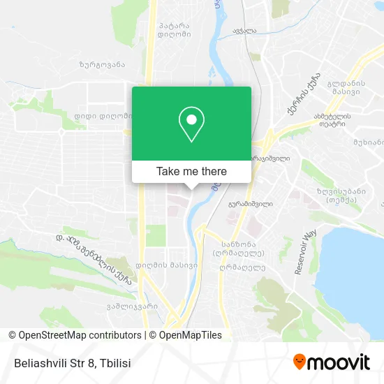 Карта Beliashvili Str 8