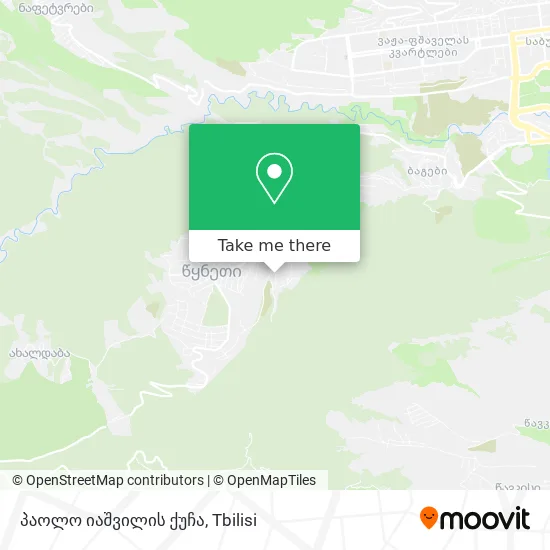 პაოლო იაშვილის ქუჩა map