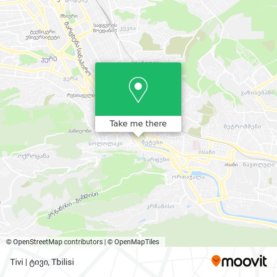 Карта Tivi | ტივი
