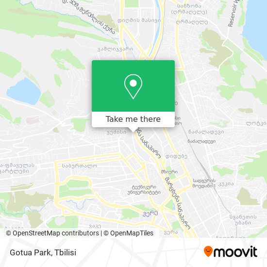 Gotua Park map