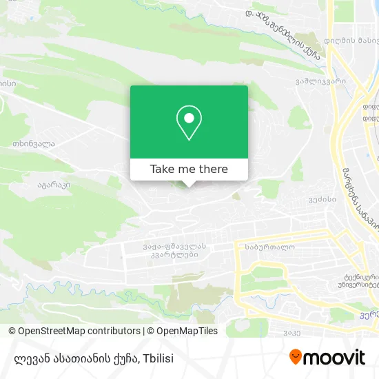 ლევან ასათიანის ქუჩა map