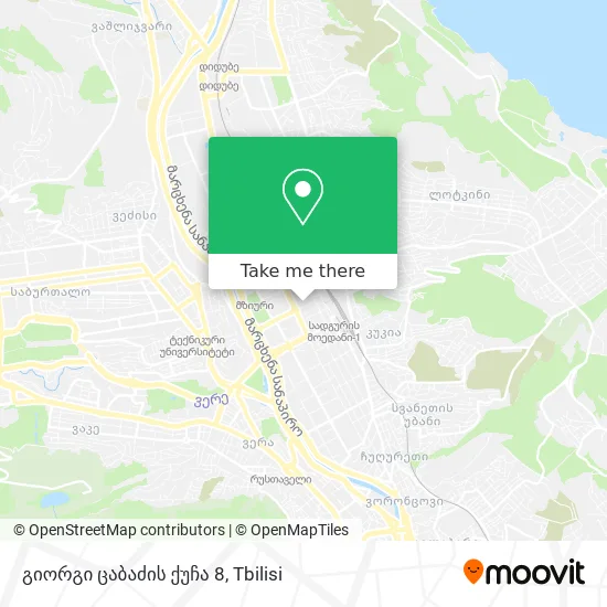 გიორგი ცაბაძის ქუჩა 8 map