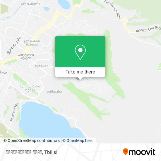 ვარდისუბნის ქუჩა map