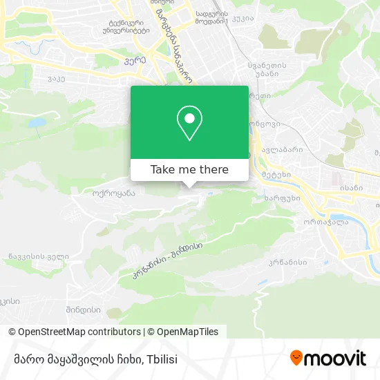 მარო მაყაშვილის ჩიხი map