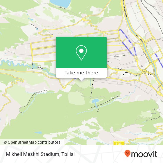 Mikheil Meskhi Stadium, ვაკე-საბურთალო, თბილისი map