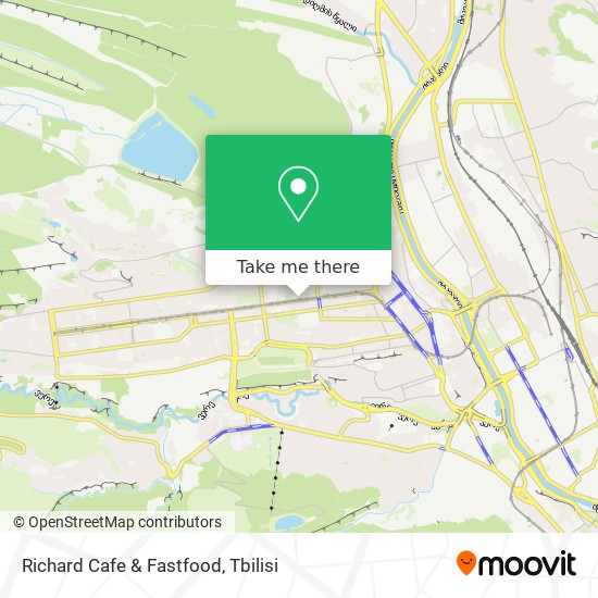 Richard Cafe & Fastfood map