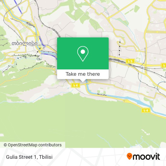 Gulia Street 1 map