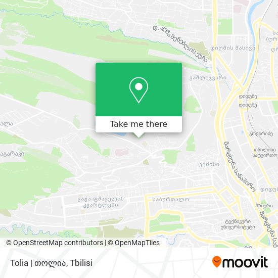 Tolia | თოლია map