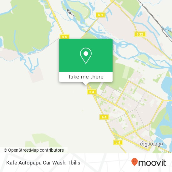 Kafe Autopapa Car Wash map