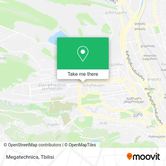 Карта Megatechnica